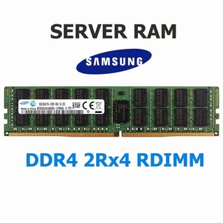 ภาพขนาดย่อของสินค้าRAM Server Samsung DDR4 16GB PC4-2133P ECC 2Rx4 RDIMM PC4-2666V Registered RAM 8GB PC4-2400T RAM 32GB DDR4 X99