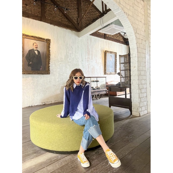 208-tgt-x-jeans-ยีนส์พับขา-ขาว-ยีนส์