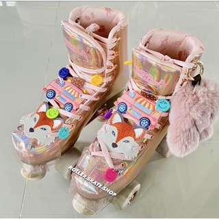 ภาพหน้าปกสินค้า🛼พร้อมส่ง🛼 มากกว่า 100 แบบ ตัวติดรองเท้าโรเลอร์สเก็ต(Roller skates) ซึ่งคุณอาจชอบสินค้านี้