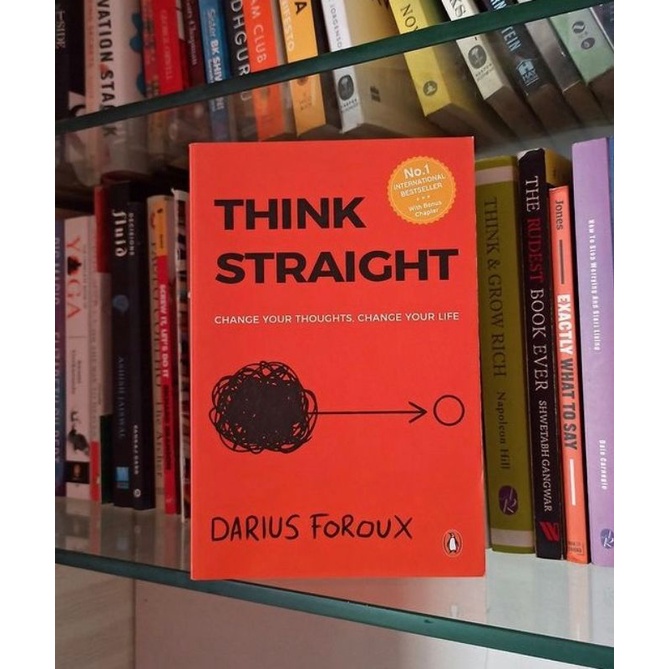 หนังสือ-think-straight-book-change-your-thoughts-change-your-life-darius-foroux-ภาษาอังกฤษ