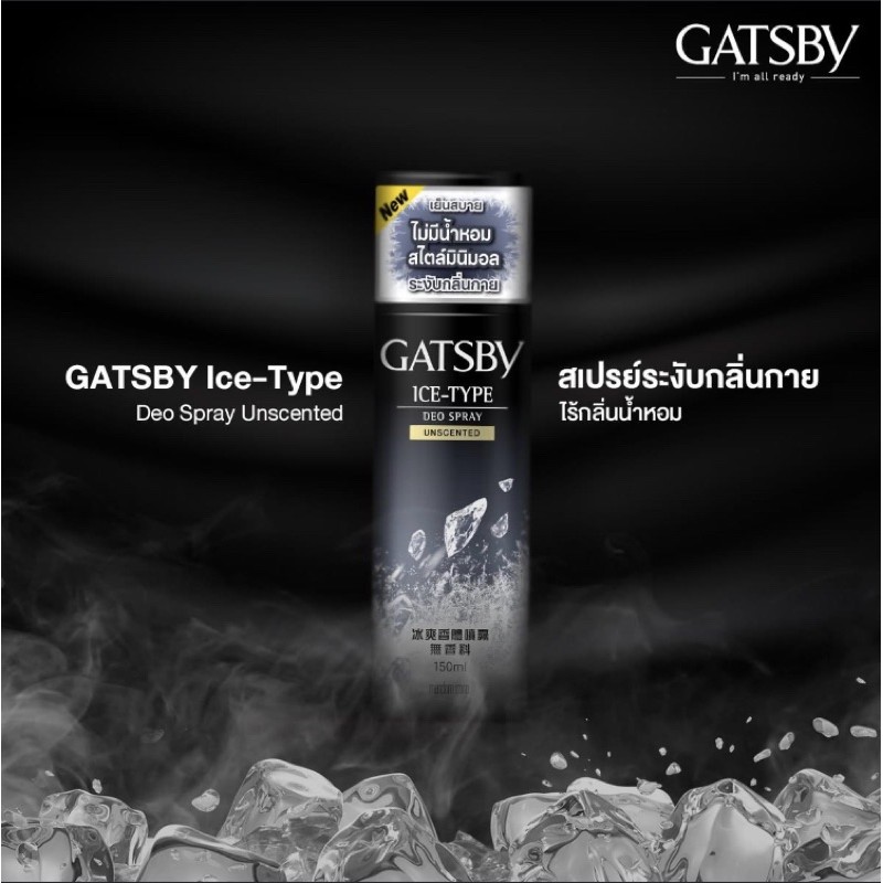 สเปรย์ระงับกลิ่นกาย-เย็นถึงขีดสุด-gatsby-ice-type-deo-spray-150ml