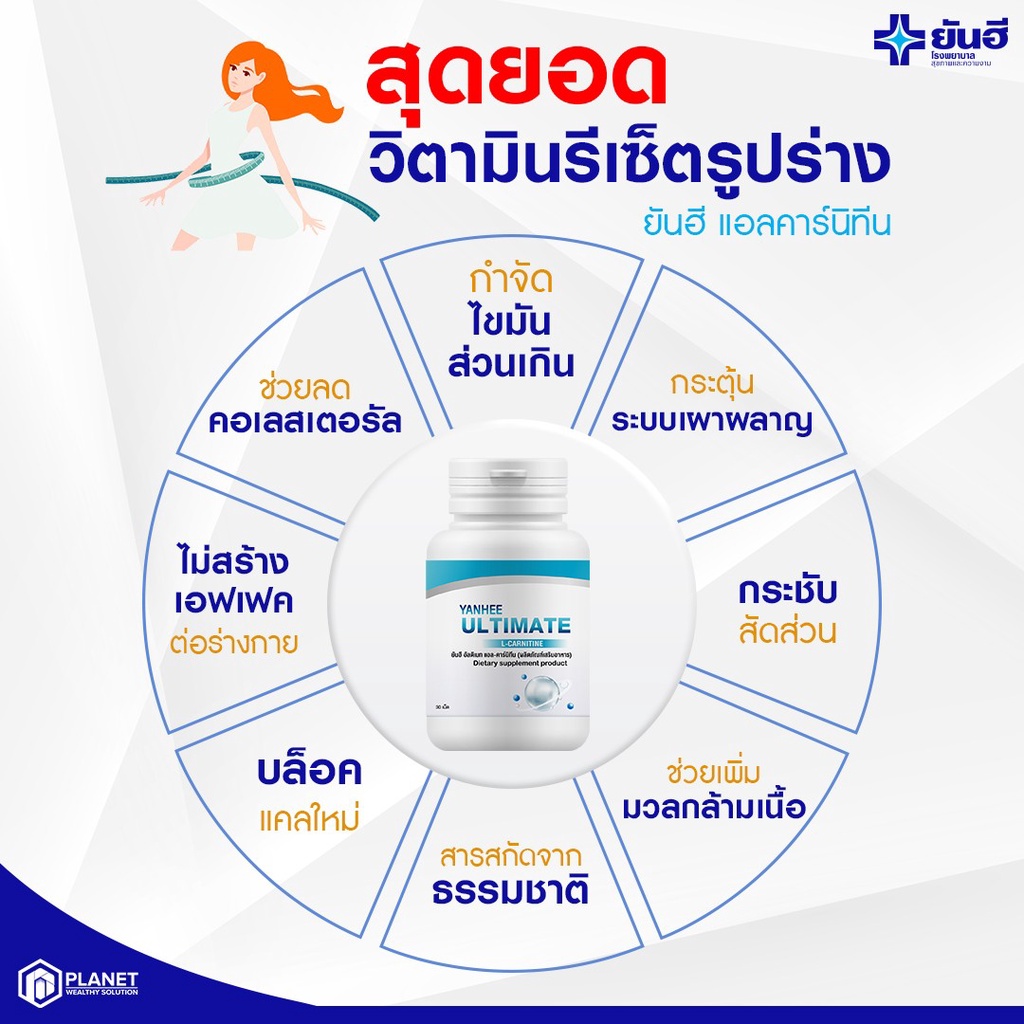 yanhee-ultimate-l-carnitine-ยันฮี-อัลติเมท-แอล-คาร์นิทีน-วิตามินรีเซ็ตรูปร่าง-เร่งการเผาผลาญ-อิ่มนาน-ดักไขมัน