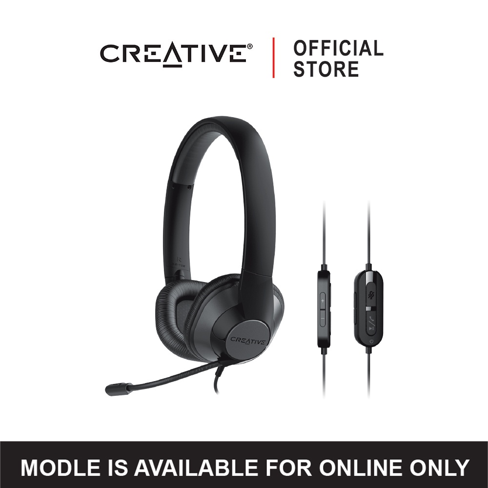 creative-hs-720-v2-headset-ที่มาพร้อมกับไมโครโฟนแบบ-noise-cancelling-condenserหูฟังพร้อมไมค์-แบบ-usb