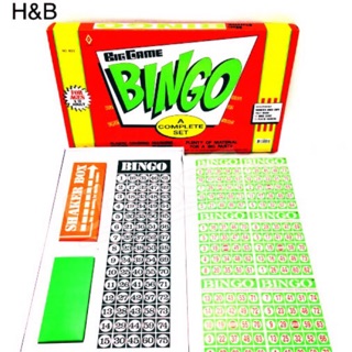 ภาพขนาดย่อของสินค้าบิงโก​ BINGO เกมส์บิงโก เกมส์กระดานราคาถูก ของเล่น เสริมพัฒนาการ บิงโก