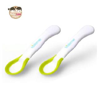 Kidsme Ideal Temperature Feeding Spoon Lime