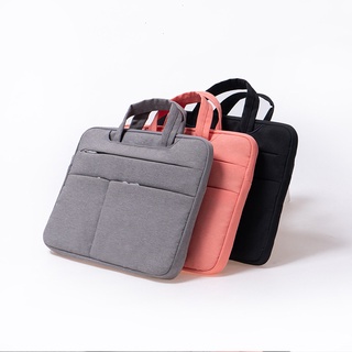 Waterproof Handbag Laptop Bag 13 13.3 15.6 Inches For MacBook Air Pro 13 Case Cover Notebook Storage Bag Women Men Brief