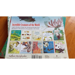 ชุดหนังสือนิทาน สารคดี เด็ก ภาษาอังกฤษ Nature stories: Incredible Creatures of the World