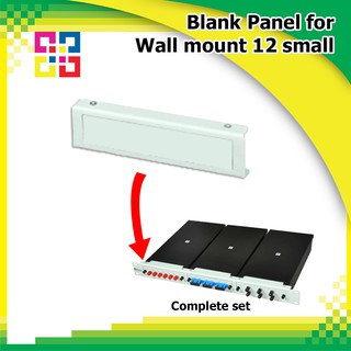 Blank Panel for Wall mount 12 small-แผ่นปิดช่องว่าง BISMON
