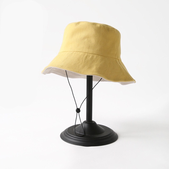 ภาพหน้าปกสินค้าหมวกบัคเก็ตมีสายมีโครงเหล็ก โครงลวด หมวกบักเก็ตมีสาย bucket มี 7 สี พร้อมส่ง จากร้าน alliwear บน Shopee