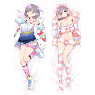 60x180 ซม. อะนิเมะ LoveLive Superstar Tang Keke Dakimakura 2 ด้าน กอดร่างกาย ปลอกหมอน คอสเพลย์ Otaku ปลอกหมอนอิง