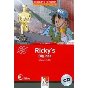 DKTODAY หนังสือ HELBLING READER RED 2:RICKYS BIG IDEA + CD