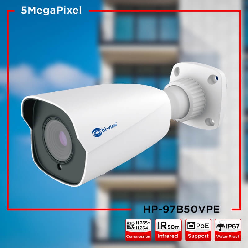 Hi-view HP-97B50VPE Bullet IR Camera 5M | Shopee Thailand