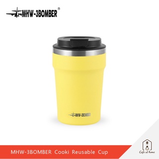MHW-3BOMBER Cooki Reusable Cup แก้วกาแฟพกพา ขนาด 360 ml