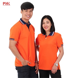 ภาพหน้าปกสินค้าเสื้อโปโล สีส้ม ปกกรมท่า ขลิบขาว PK097 - PMK Polomaker ที่เกี่ยวข้อง