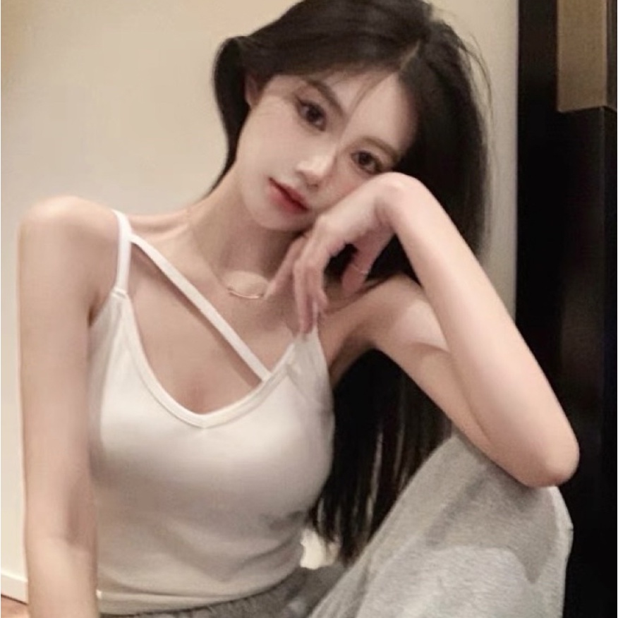diary-bratop1331-เสื้อสายเดี่ยวงานฝ้าย-มีฟองน้ำ-ผ้ายืด-ผ้านิ่มใส่สบายมาก
