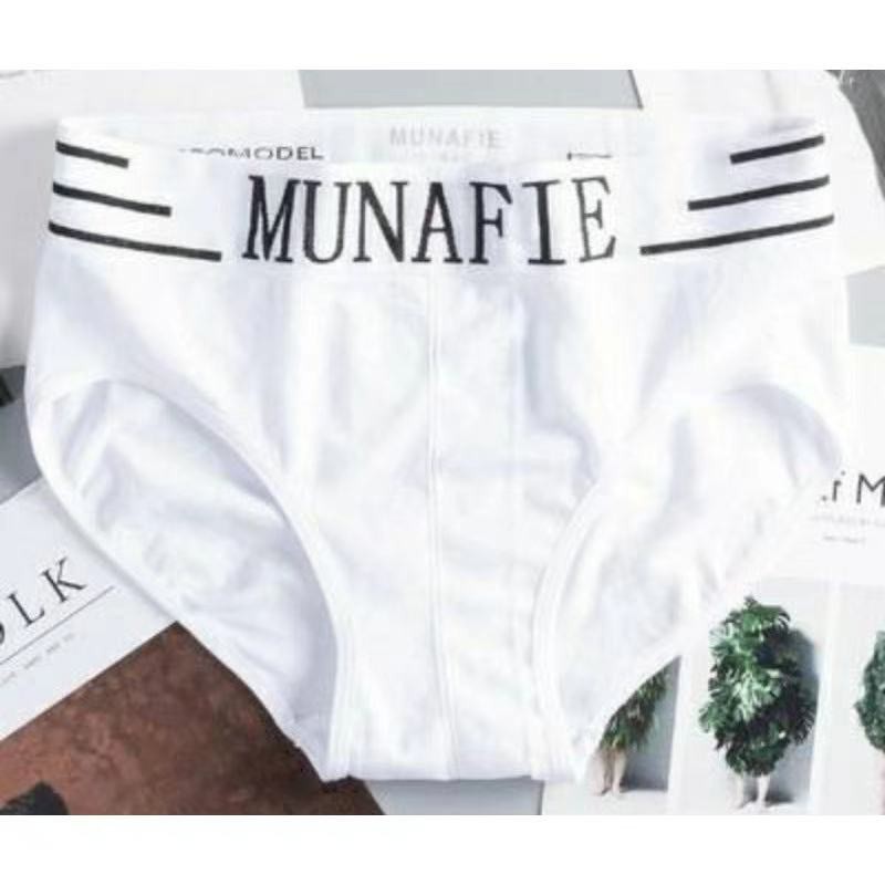 ภาพสินค้า071 ไม่มีถุง Boxerชาย แบรนด์Munafie ขอบตัดสี ผ้านิ่มใส่สบาย ไม่อึดอัด จากร้าน cok.popular บน Shopee ภาพที่ 5