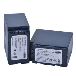 Tectra 5400mAh CGR-D54 CGR D54 D54S Li-ion Battery Compatible for Panasonic AG-AC8PJ,AG-AC90A,AG-HPX250,HC-X1000,AG-HPX2