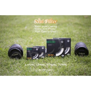 ภาพหน้าปกสินค้าNisi UV filter ฟิลเตอร์เลนส์ ปกป้องหน้าเลนส์ และกรองแสง🔥 ซึ่งคุณอาจชอบราคาและรีวิวของสินค้านี้