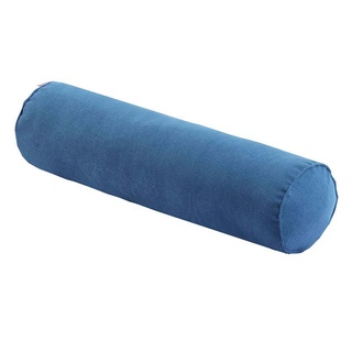 【บลูไดมอนด์】Solid Color Round Removable Washable Lumber Cushion Pillow Bed Roll Cushion Head Leg Back Support Light Trav