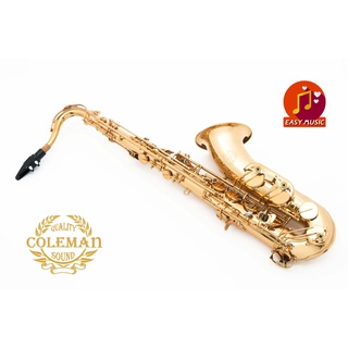 แซกโซโฟน Saxophone Tenor Coleman CL-330T Gold Lacquered