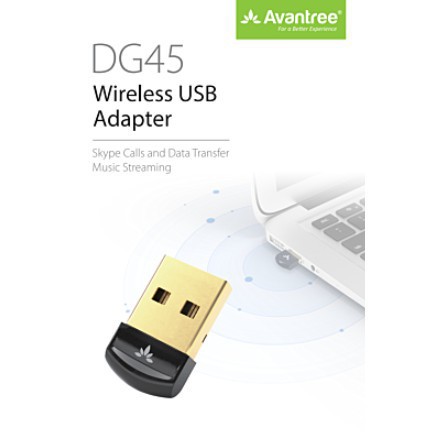 ภาพหน้าปกสินค้าAvantree รุ่น DG45 Bluetooth 5.0 USB Adapter for Windows PC, Driver Included, Headphones, Gaming Console, Keyboard จากร้าน taeandice บน Shopee