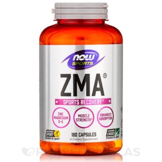 Now Foods Sports, ZMA, Sports Recovery, 90&180 Capsules