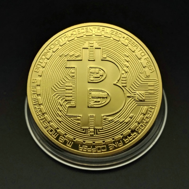 ภาพหน้าปกสินค้าเหรียญทองอเมริกัน Bitcoin Bitcoin เหรียญที่ระลึกเหรียญเสมือน จากร้าน wangzy.th บน Shopee