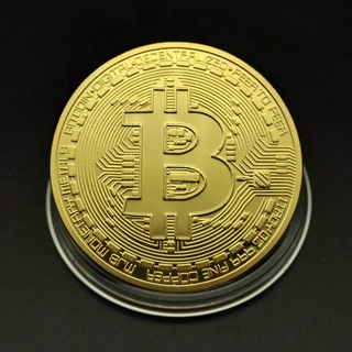 ภาพขนาดย่อของภาพหน้าปกสินค้าเหรียญทองอเมริกัน Bitcoin Bitcoin เหรียญที่ระลึกเหรียญเสมือน จากร้าน wangzy.th บน Shopee