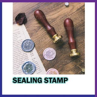 ตราประทับครั่ง sealing stamp สำหรับปิดผนึก สไตน์วินเทจ