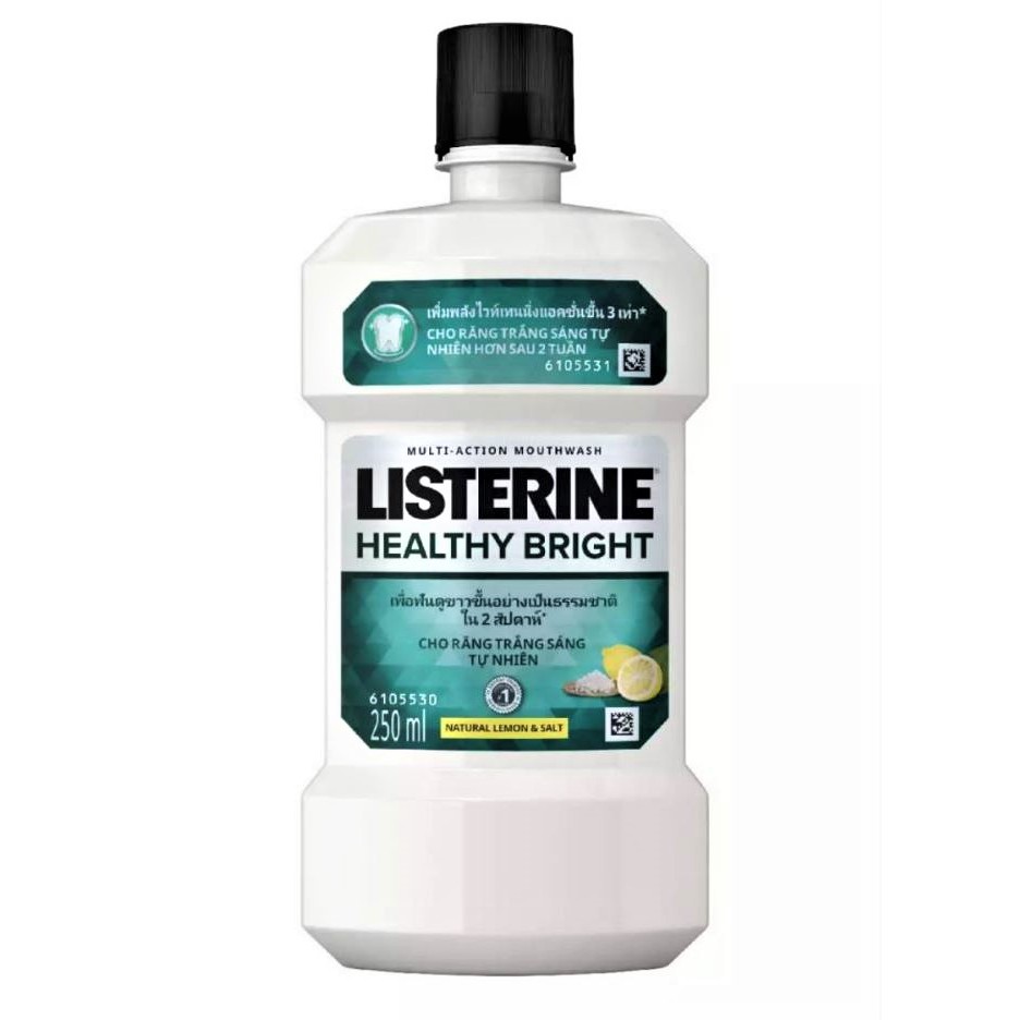 listerine-น้ำยาบ้วนปากลิสเตอรีน-healthy-bright-250ml-exp01-24-500ml-exp03-24