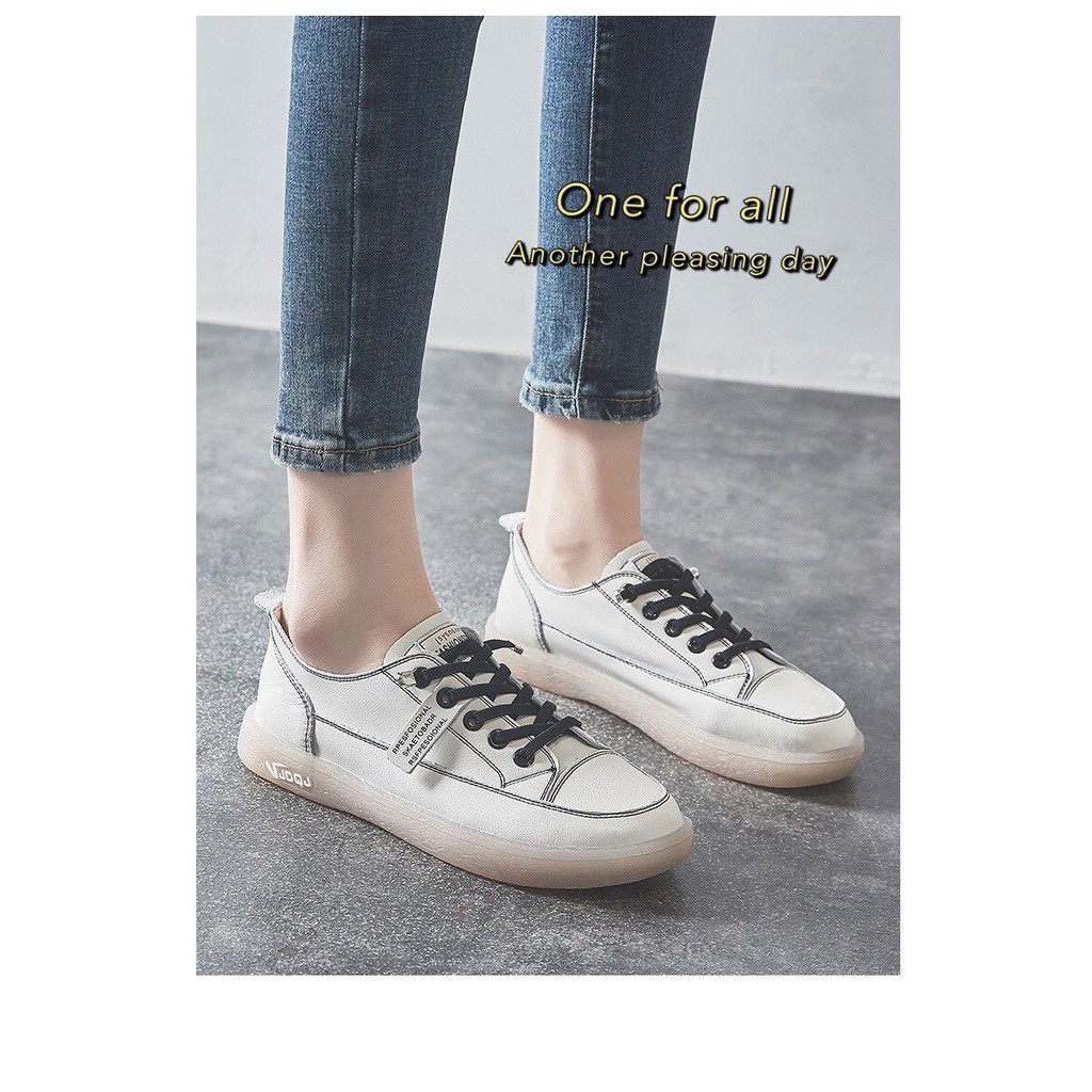 ภาพสินค้าพร้อมส่ง ️( TX147) Hiso รองเท้าผ้าใบผู้หญิง รองเท้าผูกเชือก จากร้าน shoes_fashion_store บน Shopee ภาพที่ 4