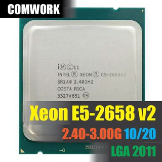 ซีพียู Intel XEON E5 2658 V2 LGA 2011 CPU PROCESSOR X79 C602 WORKSTATION SERVER DELL HP COMWORK