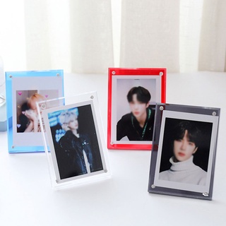 Dedetripe 3" Transparent INS Convenient Acrylic Photo Frame