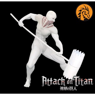 🔥พร้อมส่ง🔥โมเดล Attack on Titan ผ่าพิภพไททัน ไททันค้อนร่างยักษ์ ขนาด 14 ซม. เกรดพรีเมี่ยม ตัวใหญ่ งานสวยมาก มีกล่องด้วย❤