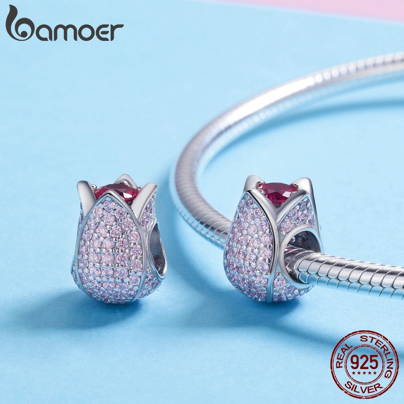 bamoer-tulip-flower-petals-beads-fit-women-bracelet-amp-necklaces-diy-925-sterling-silver-pink-cz-scc569