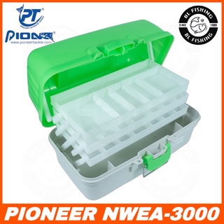 กล่องอุปกรณ์ตกปลา 3 ชั้น PIONEER WEEKEND TACKLE BOX กล่องตกปลา กล่องใส่อุปกรณ์ตกปลา