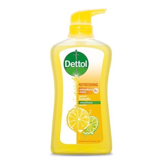Dettol สบู่เหลวอาบน้ำ Refreshing แอนตี้แบคทีเรีย 500 มล. (เดทตอลสูตรรีเฟรชชิ่ง)