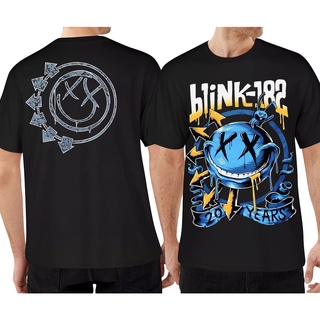 เสื้อยืดคอกลมผ้าฝ้ายวงร็อค Blink 182 SP-200