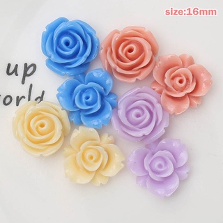 เคสโทรศัพท์มือถือเรซิ่นรูปดอกกุหลาบสําหรับเด็ก 20 ชิ้น