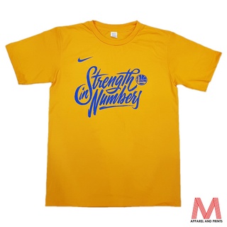 เสื้อผ้าผชเสื้อยืดโอเวอร์ไซซ์ พิมพ์ลาย CX Strength In Numbers Golden State Warriors GSW NBA สไตล์วินเทจ สําหรับผู้ชาย ผู