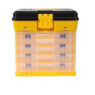 กล่องเก็บอุปกรณ์ DIY MATALL HL3120-A 5 ชั้น สีดำ/เหลือง