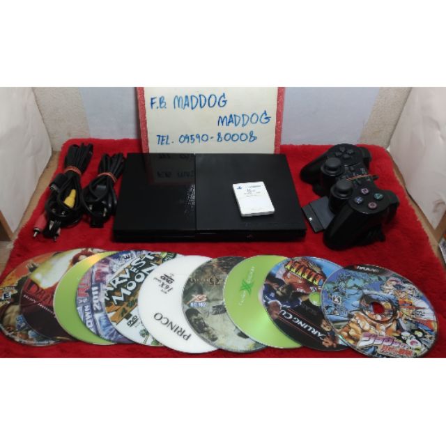 ps2ตัวบางรุ่น9มือสองพร้อมใช้ | Shopee Thailand
