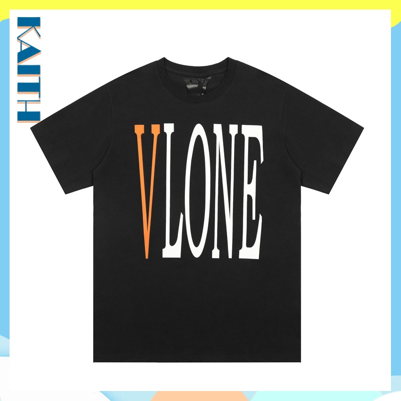 พร้อมส่ง-vlone-เสื้อยืดผ้าฝ้าย-แขนสั้น-โอเวอร์ไซซ์-พิมพ์ลาย-สีดํา-สีส้ม-สไตล์วินเทจ-สําหรับผู้ชายs-5xl