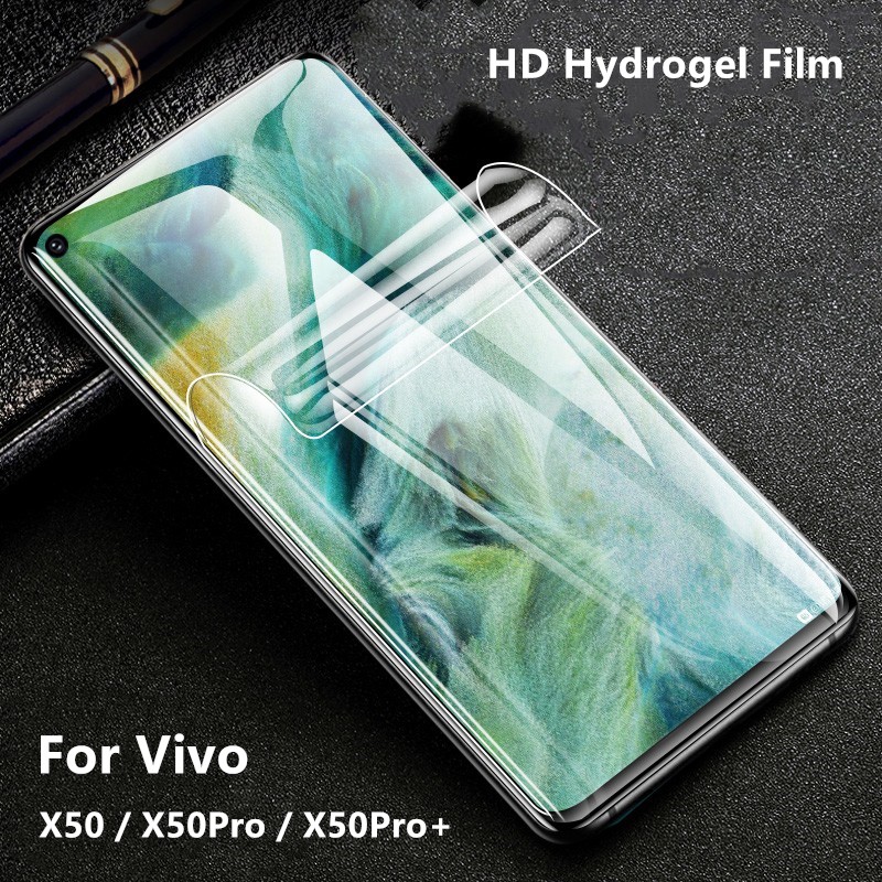 ฟิล์มไฮโดรเจล-เหมาะสำรับ-vivo-x50-vivo-x50-pro-vivo-x50-pro-ฟิล์มนุ่มใหม่-คุณภาพสูง-อุปกรณ์กันรอยหน้าจอ