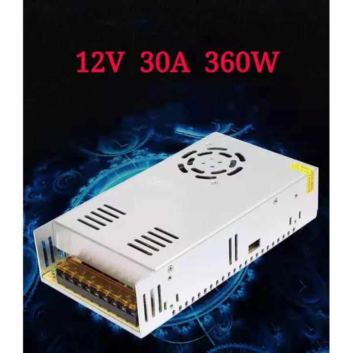 ภาพสินค้าFS สวิทชิ่ง หม้อแปลงไฟฟ้า Switching Power Supply สวิทชิ่ง เพาวเวอร์ ซัพพลาย12V 30A 360W จากร้าน fsled_official บน Shopee ภาพที่ 6