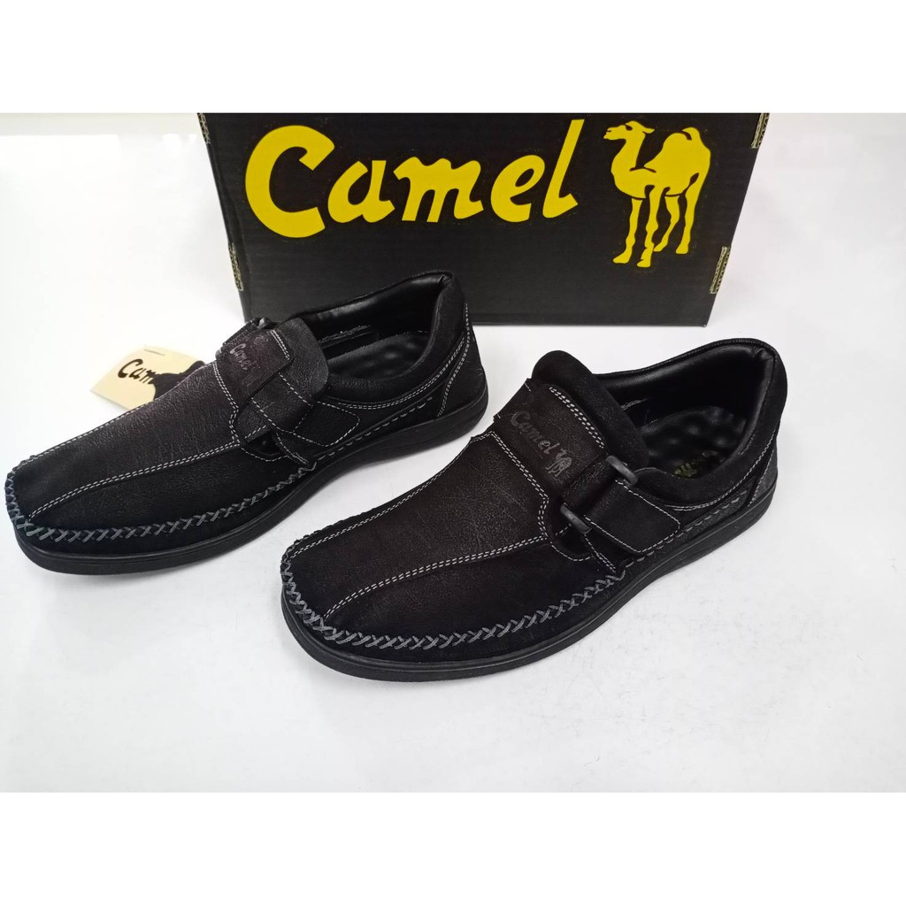 camel-รองเท้าคัทชู-leather-หนังแท้-รุ่นcm110-งานกล่อง-ของแท้-100-สินค้าพร้อมส่ง