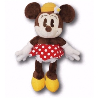 แท้ 100% จากญี่ปุ่น ตุ๊กตา ดิสนีย์ มินนี่ เม้าส์ Disney Old Mickey Mouse &amp; Minnie Mouse Big Plush Doll