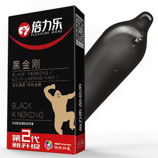 ภาพหน้าปกสินค้าBlack Kingkong 003 ถุงยางอนามัยแบบบาง สีดำ ขนาด 52\" กล่อง 10ชิ้น ที่เกี่ยวข้อง