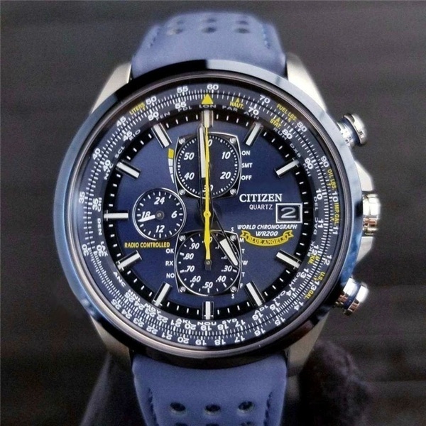 Citizen blue angels world on sale chronograph