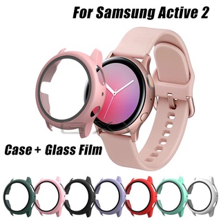ภาพหน้าปกสินค้ากระจกนิรภัยกันรอยหน้าจอสําหรับ Samsung Galaxy Watch Active 2 40มม./44มม. ที่เกี่ยวข้อง